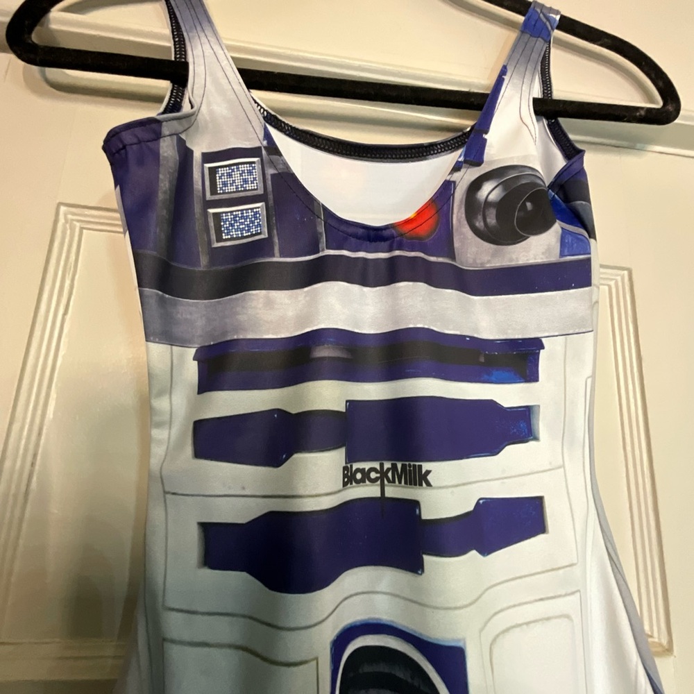 Blackmilk Star Wars Artoo R2D2 Bodysuit One Piece - Picture 4 of 10